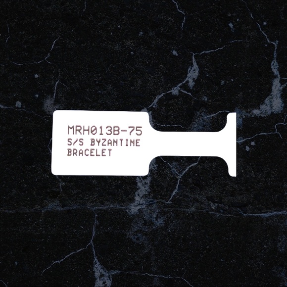 Vintage Italy Milor Sterling Silver Byzantine Chain Link Bracelet - Picture 6 of 7